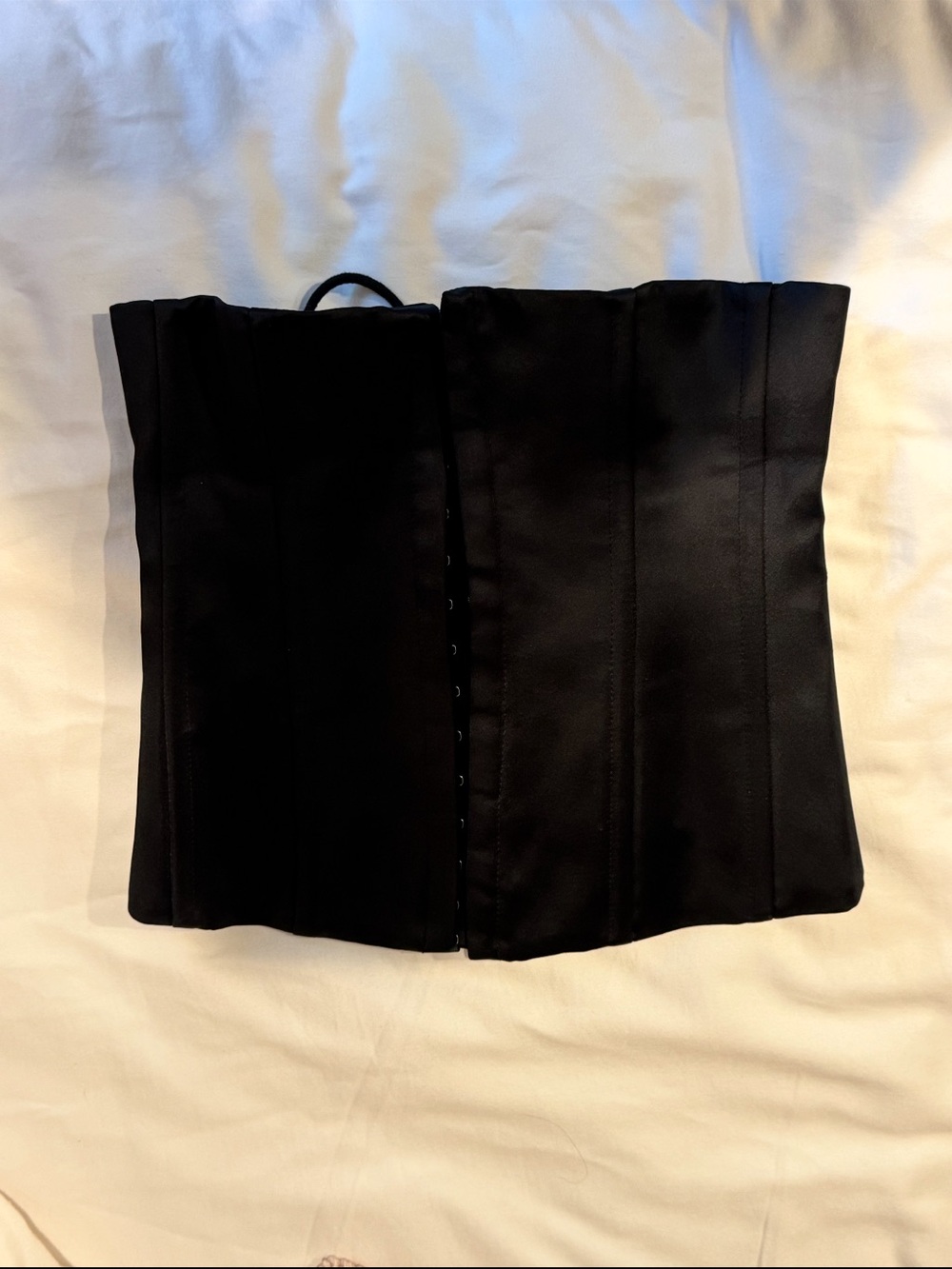 Danielle Guizio Black Corset Top